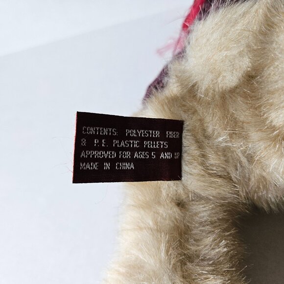 The‎ Bearington Collection "Duchess of Plume" Jointed Teddy Bear Red Hat Society - Picture 9 of 9